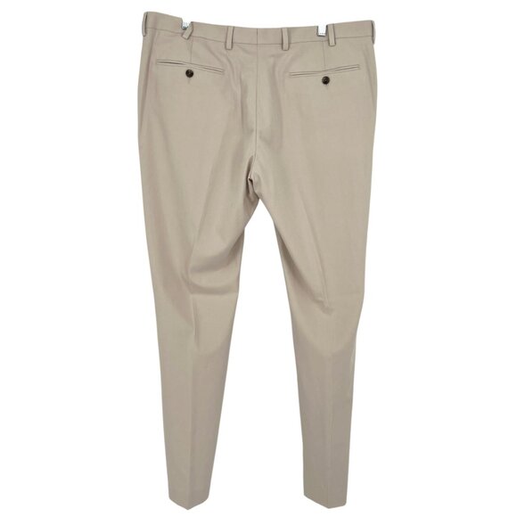 Nordstrom Rack Mens Beige Extra Trim Fit Dress Pants Size 38WX34L NWOT - Picture 5 of 10